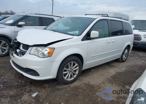 2014 Dodge Grand Caravan Sxt from USA, damaged, VIN 2C4RDGCG6ER235741